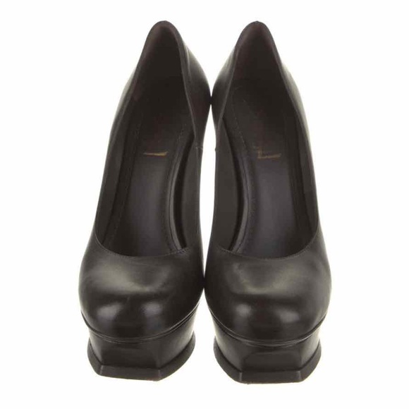 YSL | Brown Leather Pumps - Picture 2 of 5